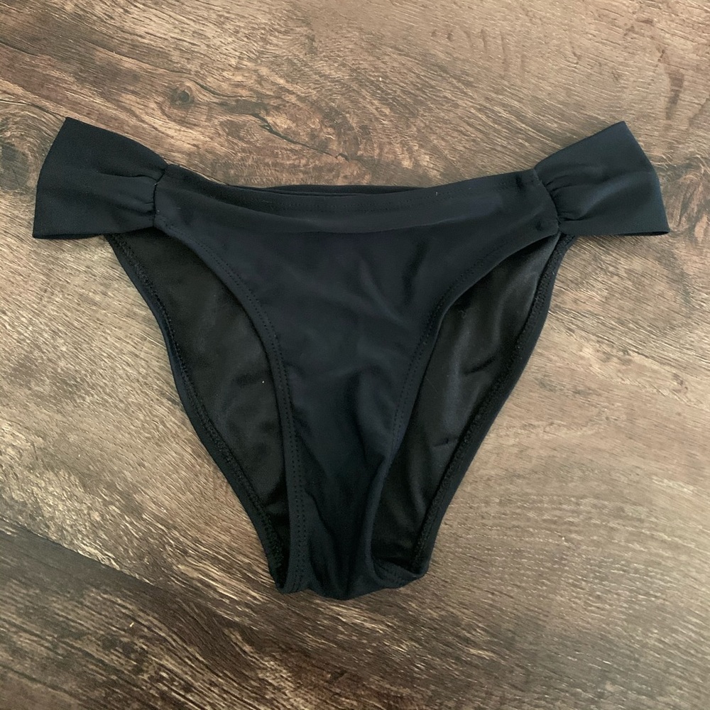 Black swimsuit bottoms
